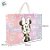 Sacola de Plástico Horizontal - Minnie Mouse Rosa - 32x24x8 - Disney Original - 1 unidade - DAC - Imagem 3