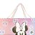 Sacola de Plástico Horizontal - Minnie Mouse Rosa - 32x24x8 - Disney Original - 1 unidade - DAC - Imagem 4