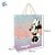 Sacola de Plástico - Minnie Mouse Rosa - 31x26x9cm - Disney Original - 1 unidade - DAC - Imagem 3