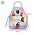 Avental Infantil - Princesas - 38x48cm - Disney Original - 1 unidade - DAC - Imagem 3