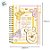 Caderno Smart Univ. Folhas Reposicionáveis - Ursinho Pooh - 10 Divisórias - 20x27cm - Disney Original - 1 unidade - DAC - Imagem 3