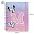 Caderno Smart Mini Folhas Reposicionáveis - Minnie Mouse Rosa - 10 Div. - 14x20cm - Disney Original - 1 unidade - DAC - Imagem 3