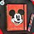 Caderno Smart Colegial Folhas Reposicionáveis - Mickey Mouse Red - 10 Div. - 17x24cm - Disney Original - 1 un - DAC - Imagem 5