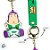 Chaveiro 3D Buzz Lightyear - Toy Story - 7cm - Disney Original - 1 unidade - Toyng - Imagem 2