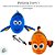 Pelúcia Dupla Face - Nemo e Dori - 14cm - Disney Original - 1 unidade - Toyng - Imagem 2