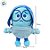 Brinquedo Squish Pelúcia - Tristeza- Divertidamente - 18cm - Disney Original - 1 unidade - Toyng - Imagem 3