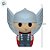Borracha Escolar 3D - Thor - Vingadores - Disney Original - 1 unidade - Toyng - Imagem 3
