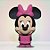 Borracha Escolar 3D - Minnie Mouse - Disney Original - 1 unidade - Toyng - Imagem 1