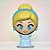Borracha Escolar 3D - Cinderela - Disney Original - 1 unidade - Toyng - Imagem 1