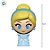Borracha Escolar 3D - Cinderela - Disney Original - 1 unidade - Toyng - Imagem 3