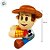 Pelúcia Agarradinho - Woody - Toy Story - Disney Original - 1 unidade - Toyng - Imagem 3