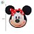 Pelúcia 3D - Minnie Mouse - 22cm - Disney Original - 1 unidade - Toyng - Imagem 3