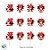 Pick Decorativo para Doces - Minnie Mouse Red - Disney Original - 12 unidades - Piffer - Imagem 2