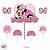 Topo de Bolo - Minnie Mouse Rosa - Disney Original - 7 unidades - Piffer - Imagem 2