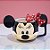 Caneca de Porcelana com Colher - Minnie Mouse - 280ml - Disney Original - 1 unidade - Taimes - Imagem 1