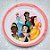 Prato Fundo de Melamine - Princesas - 21cm - Disney Original - 1 unidade - Tuut - Imagem 1