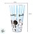 Copo de Vidro - Mickey e Amigos - Azul - 300ml - Disney Original - 1 unidade - Tuut - Imagem 3