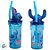 Copo com Tampa e Canudo - Stitch 3D - Azul - 360ml - Disney Original - 1 unidade - Tuut - Imagem 4