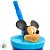 Copo com Tampa e Canudo - Mickey Mouse 3D - Azul - 360ml - Disney Original - 1 unidade - Tuut - Imagem 2