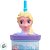 Copo com Tampa e Canudo - Elsa 3D - Frozen - 360ml - Disney Original - 1 unidade - Tuut - Imagem 2