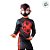 Fantasia Infantil Miles Morales - Macacão Longo e Máscara - G de 8 a 10 anos - Disney Original - 1 unidade - Novabrink - Imagem 3