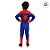 Fantasia Infantil Homem Aranha - Macacão Longo e Máscara - G de 8 a 10 anos - Disney Original - 1 unidade - Novabrink - Imagem 5