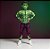 Fantasia Infantil Hulk - Macacão Longo e Máscara - P de 4 a 6 anos - Disney Original - 1 unidade - Novabrink - Imagem 1
