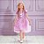 Fantasia Infantil Rapunzel - Vestido - M - Disney Original - 1 unidade - Novabrink - Imagem 1