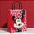 Sacola de Papel - Minnie Love - P 21,5x15x8cm - Disney Original - 10 unidades - Cromus - Imagem 1