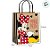 Sacola de Papel - Minnie Kraft Colors - P 21,5x15x8cm - Disney Original - 10 unidades - Cromus - Imagem 3