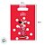 Sacola de Plástico - Minnie Mouse Red - 30x45cm - Disney Original - 4 unidades - Cromus - Imagem 3