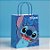 Sacola de Papel - Stitch - P 21,5x15x8cm - Disney Original - 10 unidades - Cromus - Imagem 1