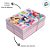 Caixa Retangular Com Tampa e Elástico - Princesas - G 46x33x14cm - Disney Original - 1 unidade - Cromus - Imagem 2
