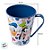 Caneca de Plástico Mickey Mouse Azul - 360ml - Disney Original - 1 unidade - Plasútil - Imagem 3