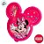Pote de Plástico Formato - Minnie Mouse - 320ml - 15x15cm - Disney Original - 1 unidade - Plasútil - Imagem 2