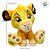 Pelúcia Simba Big Feet - Rei Leão - 30cm - Disney Original - 1 unidade - Fun - Rizzo - Imagem 3