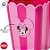 Kit Cinema - Balde de Pipoca e Copo 2 em 1 - Minnie Mouse Rosa - 1 unidade - Disney Original - Plasútil - Imagem 3
