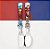 Kit Colher e Garfo Infantil - Homem de Ferro - 1 unidade - Disney Original - Simonaggio - Imagem 1