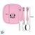 Kit Alimentação Minnie Mouse - Prato e Talheres - 1 unidade - Disney Original - Simonaggio - Imagem 3