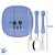 Kit Alimentação Mickey Mouse - Prato e Talheres - 1 unidade - Disney Original - Simonaggio - Imagem 3