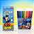 Conjunto Canetinha e Lápis de Cor - Mickey Mouse - Disney Original - 1 unidade - Molin - Rizzo - Imagem 1