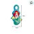 Mini Figuras Para Pesca - Ariel - Disney Original - 13 unidades - Regina - Rizzo - Imagem 3