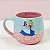 Caneca de Cerâmica - Alice - 400ml - Disney Original - 1 unidade - Zonacriativa - Rizzo - Imagem 1