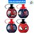 Garrafa Squeeze Bola Homem Aranha - Modelo 5 - 250ml - 1 unidade - Disney Original - Tiba - Imagem 4
