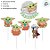 Topo de Bolo - Grogu - Star Wars - Disney Original - 6 unidades - Regina - Rizzo - Imagem 2