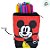 Estojo Escolar Retrátil - Mickey Mouse - Vermelho - Disney Original - 1 unidade - DAC Art - Rizzo - Imagem 2