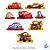 Kit Festa - Carros - 24 Peças - Disney Original - 1 unidade - FestColor - Rizzo - Imagem 5