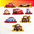 Decoração de Mesa - Carros - Disney Original - 8 unidades - FestColor - Rizzo - Imagem 1