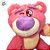 Pelúcia Baby Fruit - Lotso - Toy Story - 20cm - Disney Original - 1 unidade - Zonacriativa - Rizzo - Imagem 7
