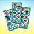 Adesivo Redondo - Toy Story 5 - 4x4cm - Disney Original - 30 unidades - FestColor - Rizzo - Imagem 1